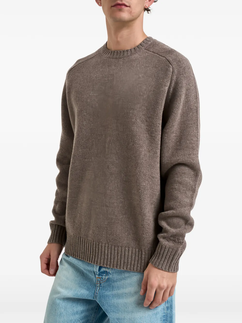 MC2 Saint Barth crew-neck raglan-sleeve sweater Bruin