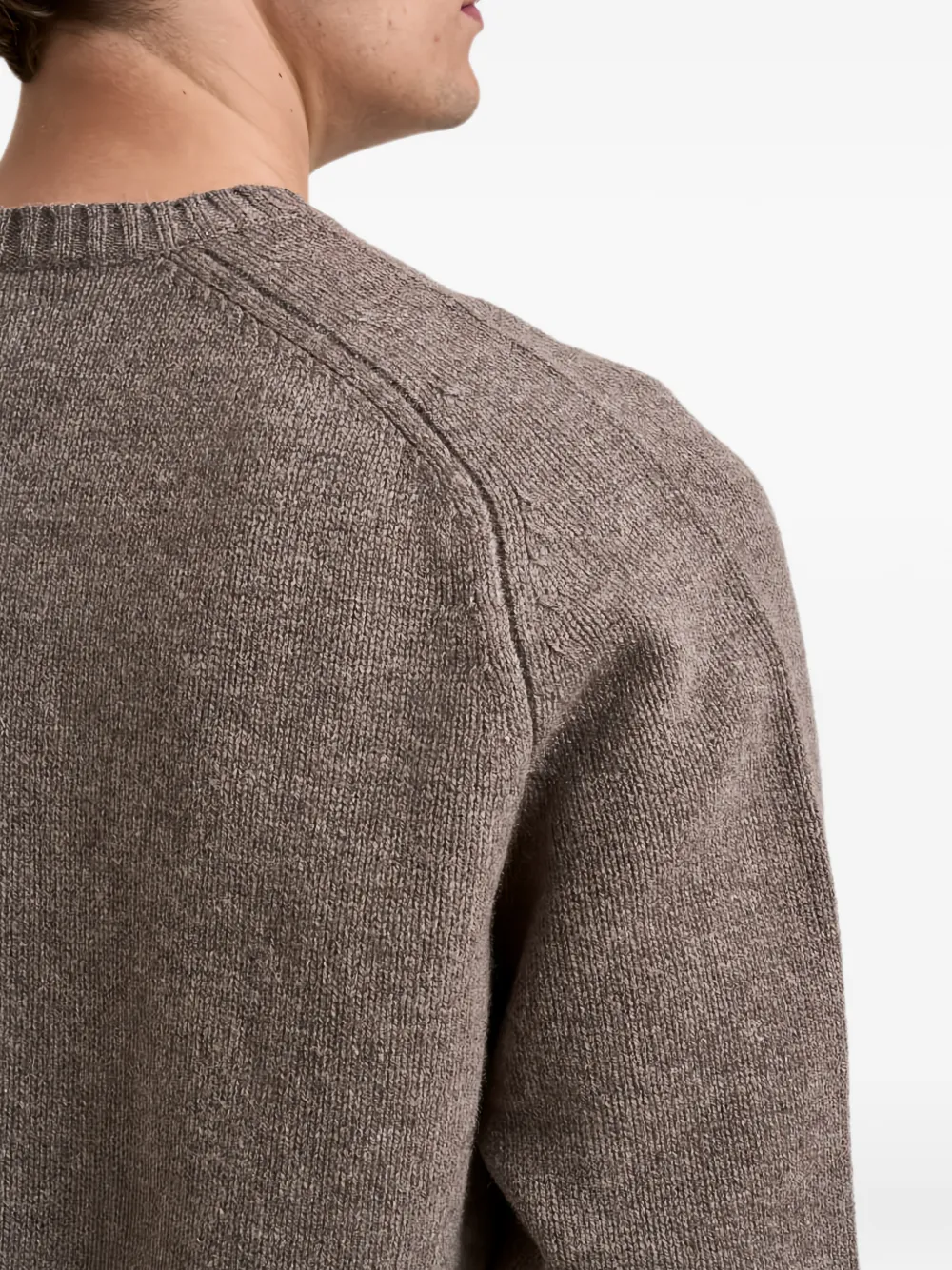 MC2 Saint Barth crew-neck raglan-sleeve sweater Bruin