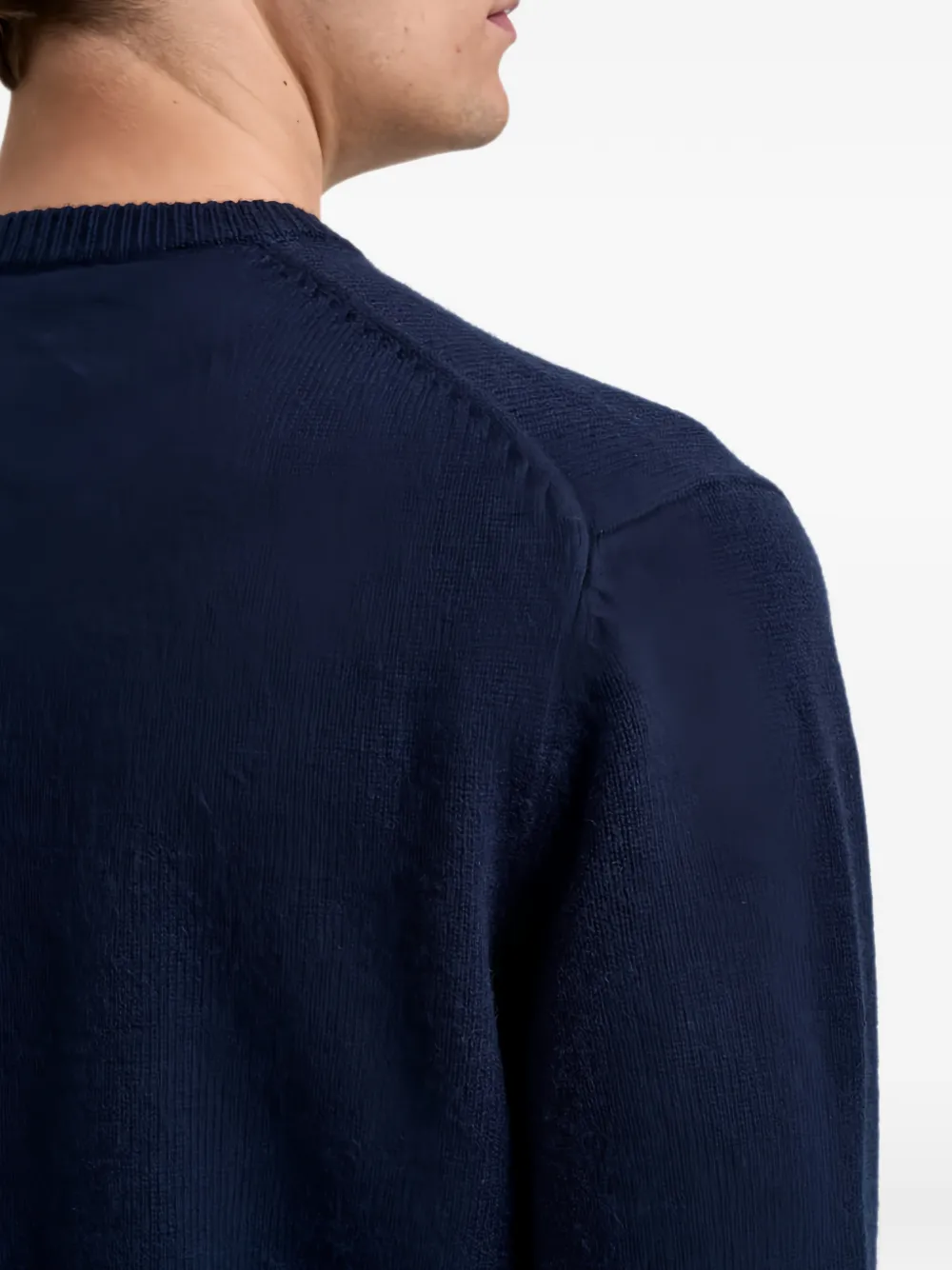 MC2 Saint Barth Après-ski embroidered sweater Blauw