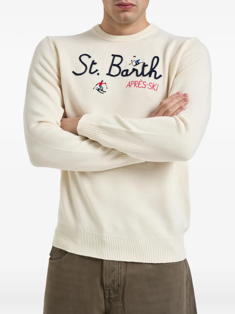 MC2 Saint Barth St. Barth Après-Ski sweater Beige
