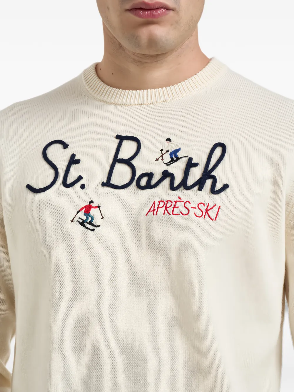 MC2 Saint Barth St. Barth Après-Ski sweater Beige