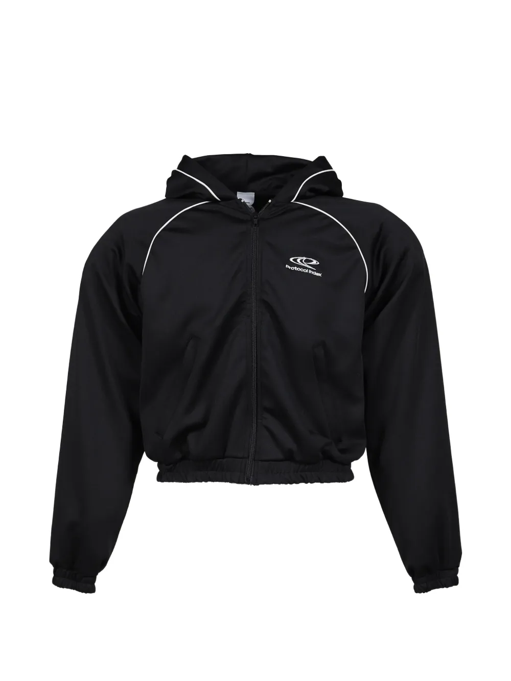 Protocol Index Logo-embroidered Hooded Jacket In Animal Print