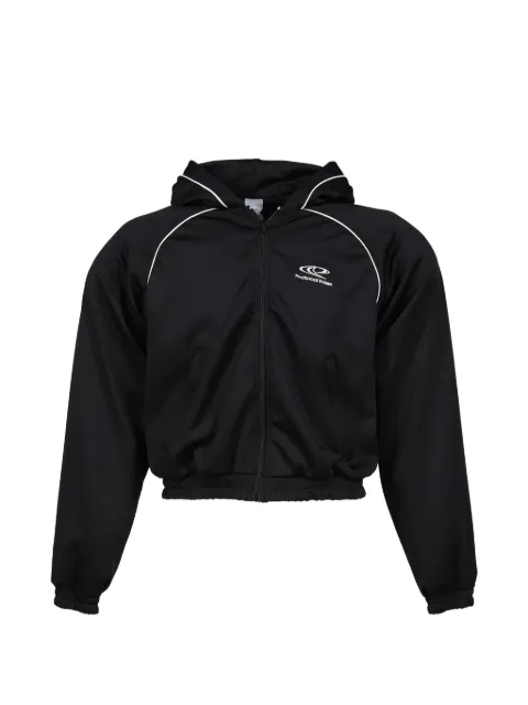 PROTOCOL INDEX logo-embroidered hooded jacket