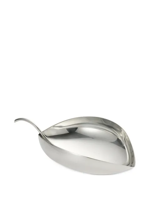 Christofle Lino Sabattini leaf bowl