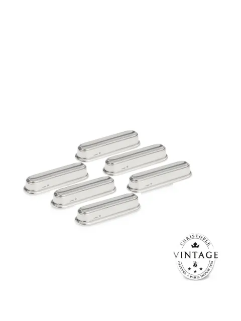 Christofle Gorge silver-plated knife rests (set of 6)