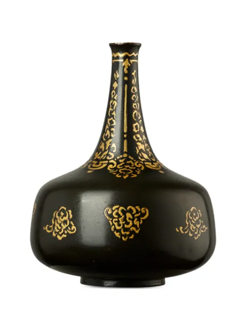 Christofle 1920 Dinanderies patinated gilded vase