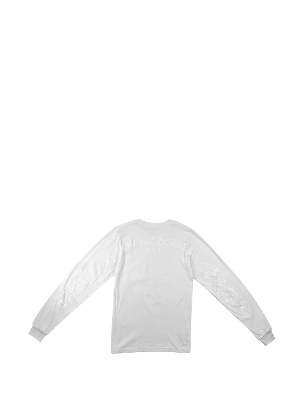 Chrome Hearts floral-print pocket T-shirt Wit