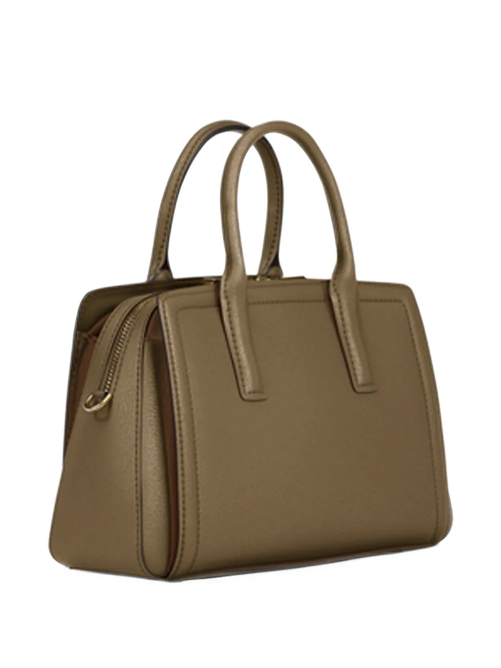 Michael Kors Kleine Laila tas van leer met textuur Groen