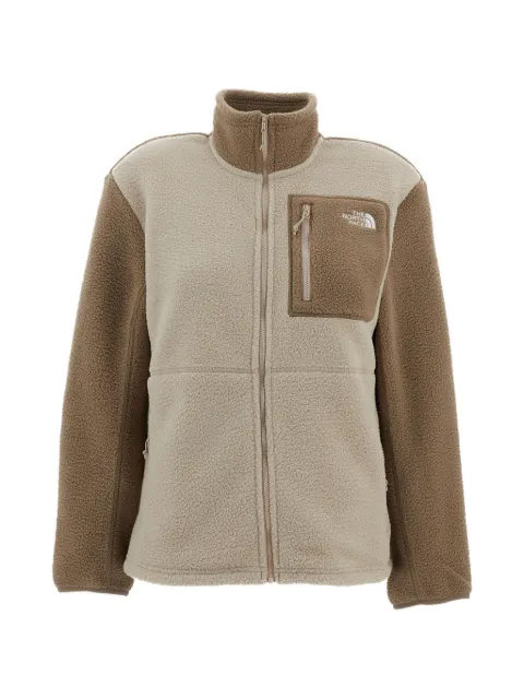 The North Face Yumiori fleece-texture panelled jacket