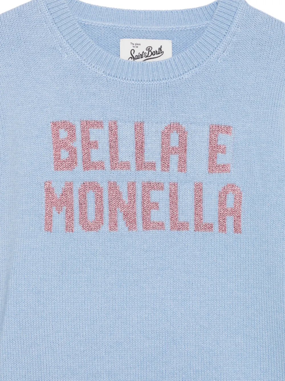 MC2 Saint Barth Kids Princess sweater Blauw