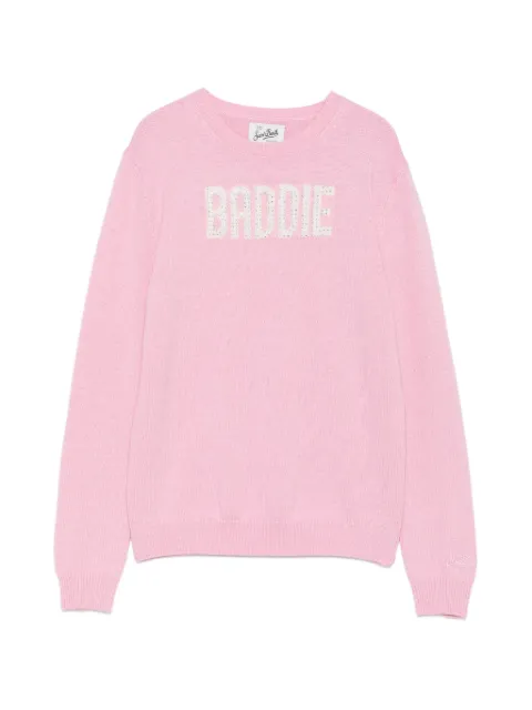 MC2 Saint Barth Kids Princess embellished intarsia-knit sweater