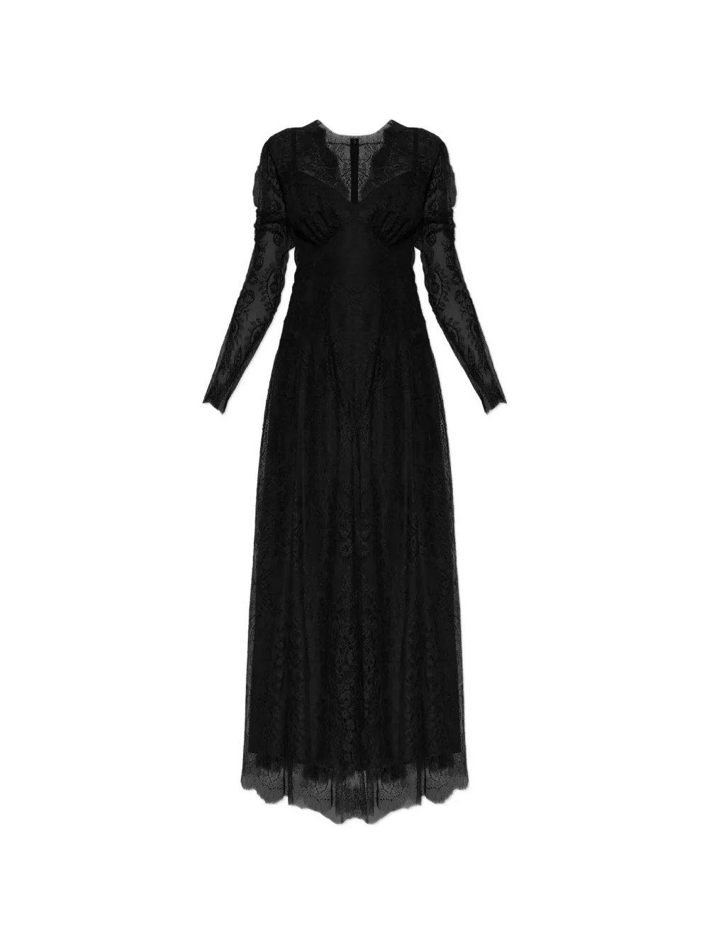 Dolce & Gabbana Chantilly lace dress - Nero