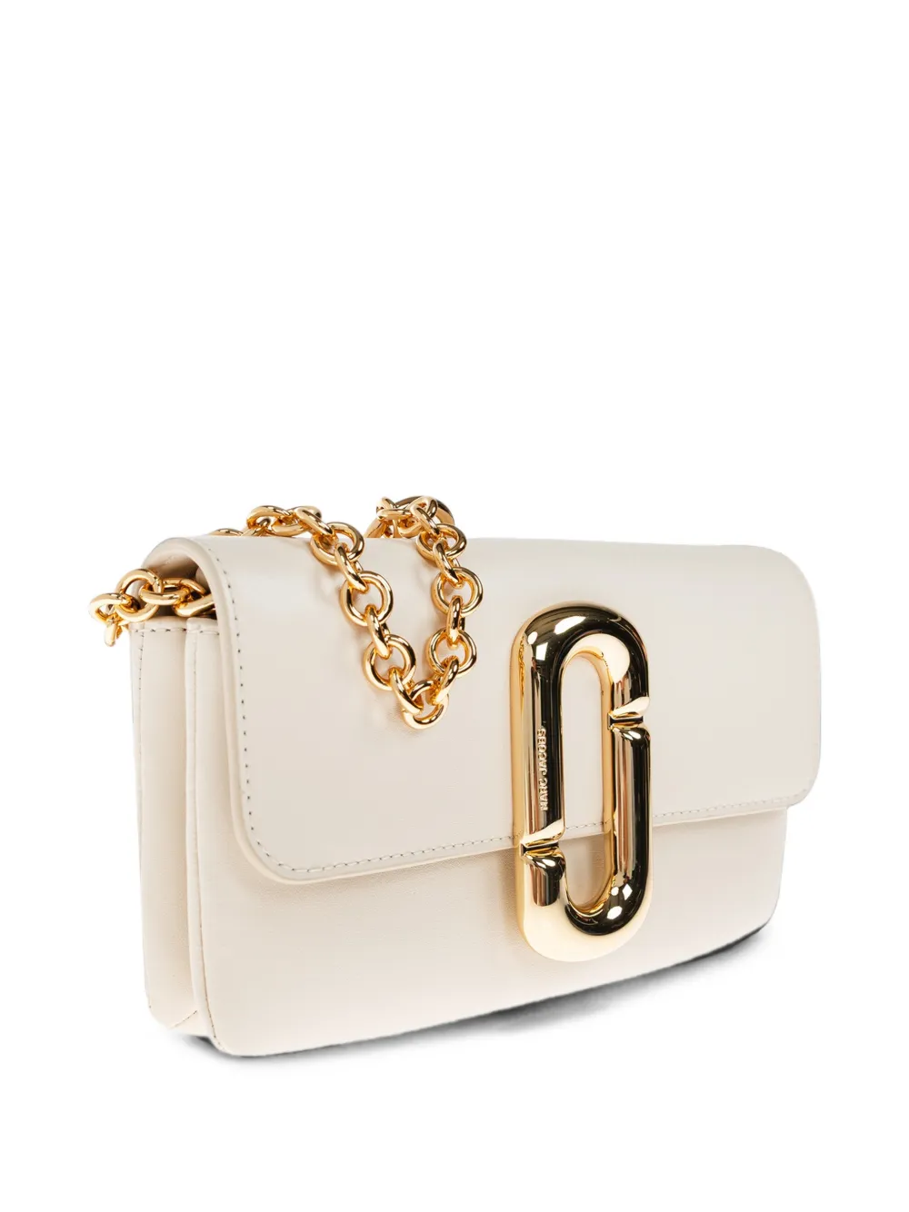 Marc Jacobs J Marc leren schoudertas Beige