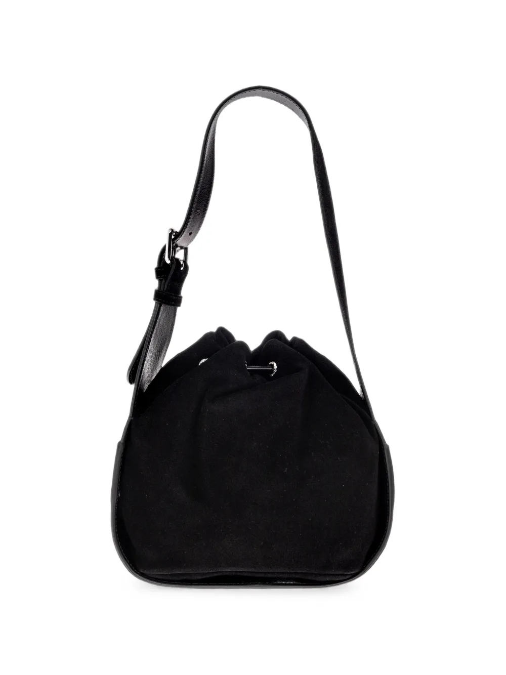 Vivienne Westwood Stacey bucket-tas met leren afwerking Zwart