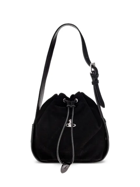 Vivienne Westwood Stacey 皮质边饰水桶包