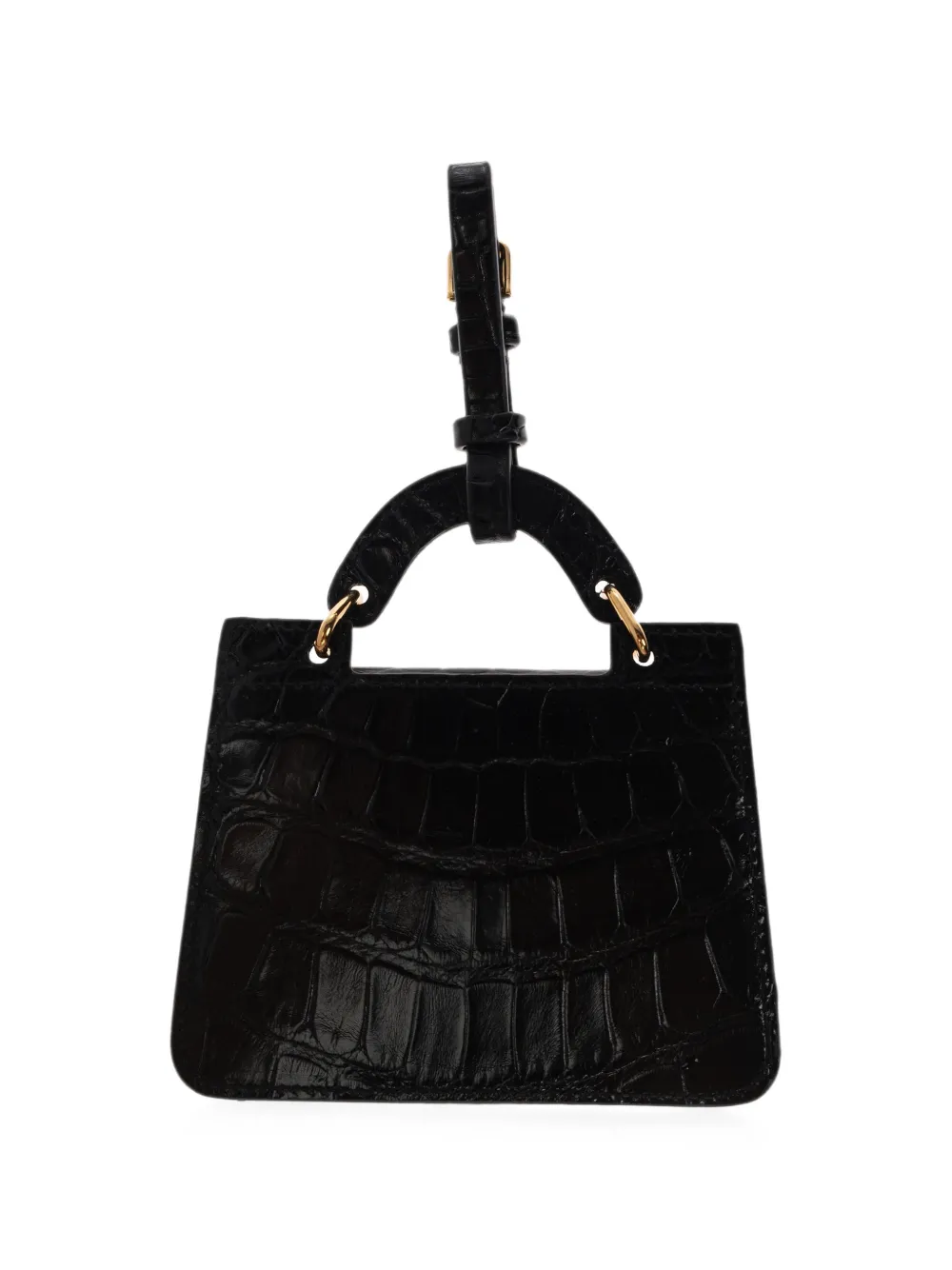 Dolce & Gabbana Leren pasjeshouder met logo Zwart