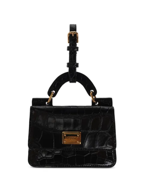 Dolce & Gabbana leather cardholder with logo