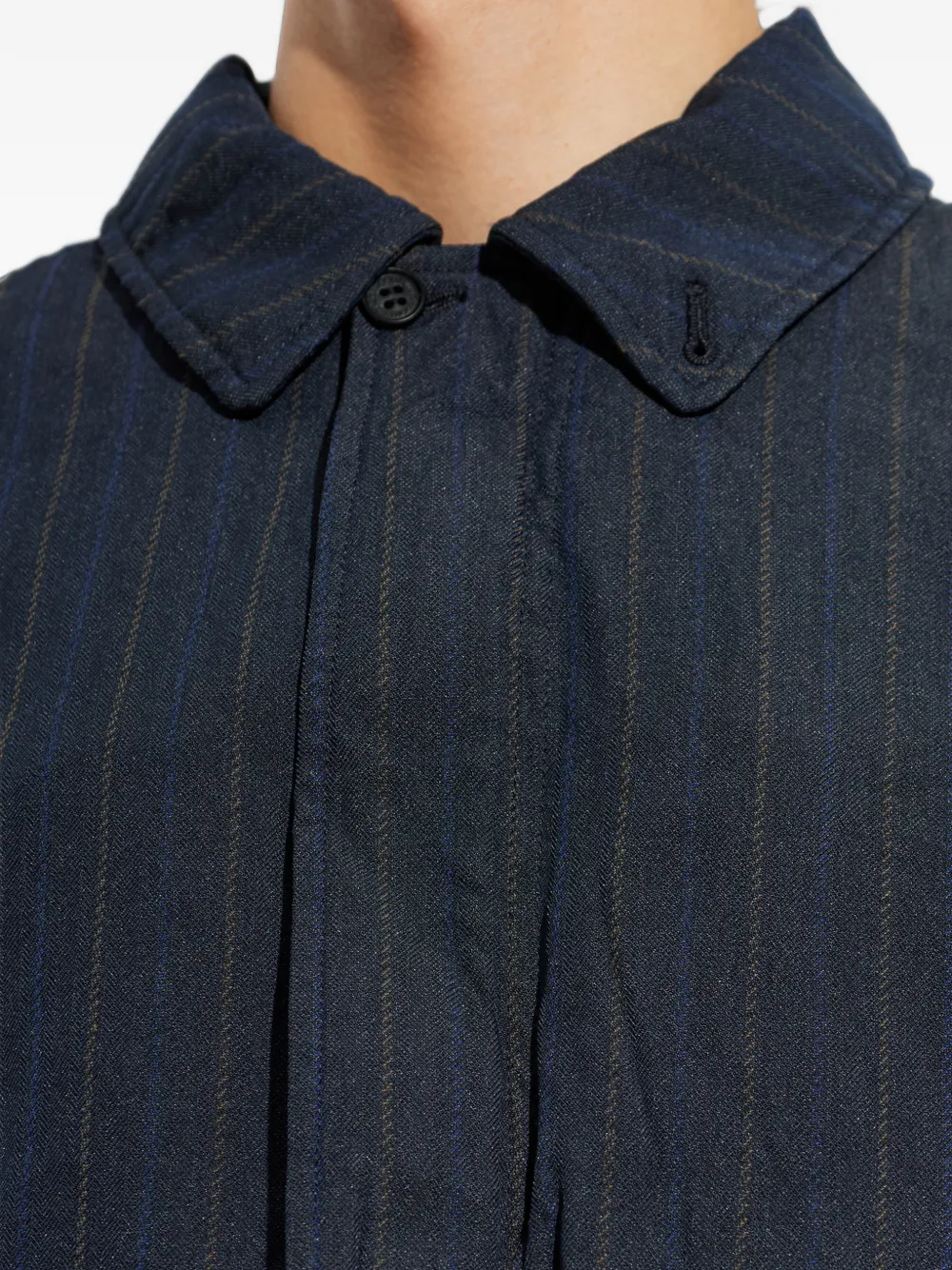 Comme des Garçons Homme Plus Jack met krijtstreep Blauw