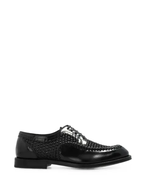 Dolce & Gabbana woven Derby shoes
