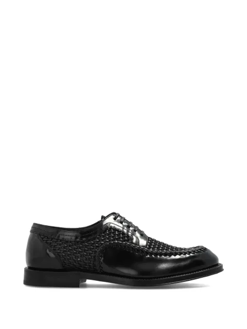Dolce & Gabbana woven Derby shoes
