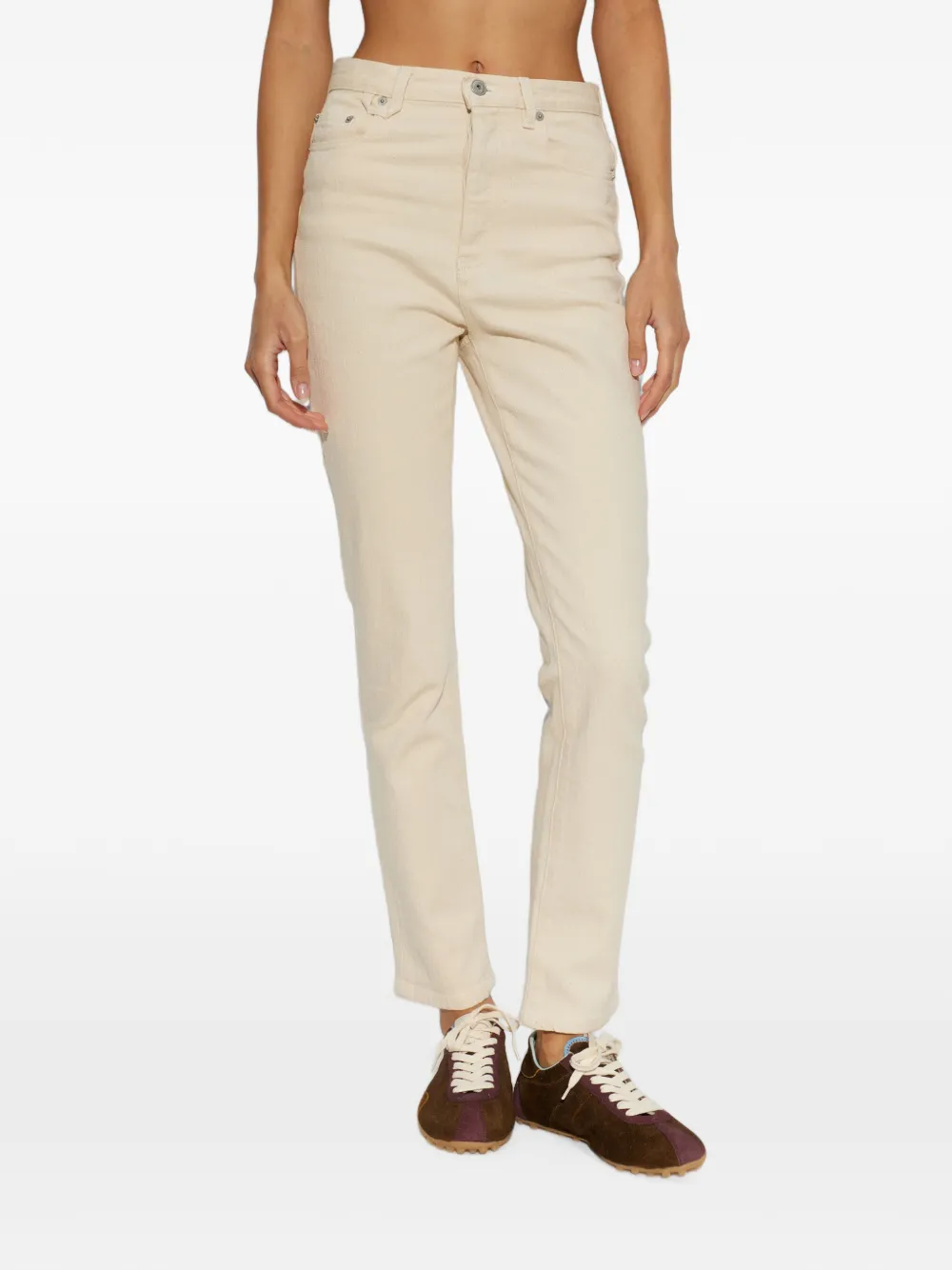 Jacquemus The de-Nîmes Palma denimbroek Beige