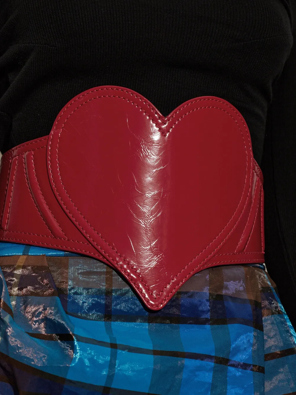 Vivienne Westwood Leren riem Rood