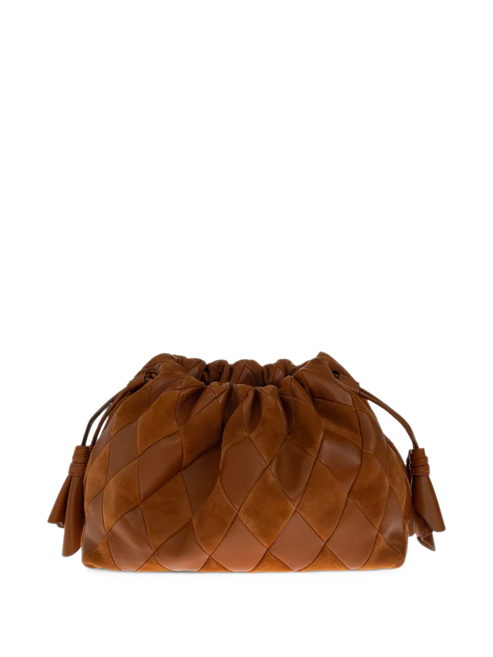 ZIMMERMANN Cloud 91 gewatteerde clutch met diamant Bruin
