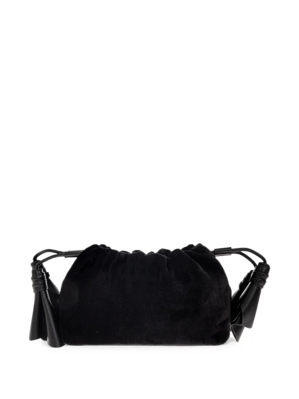 ZIMMERMANN Kleine Cloud 91 bucket-tas met geborduurde pauw Zwart