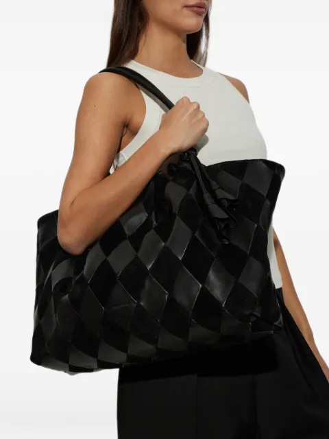 ZIMMERMANN Cloud 91 harlequin-patchwork tote bag