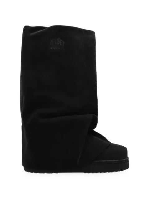 Inuikii x Jetset Drape High mid-calf boots
