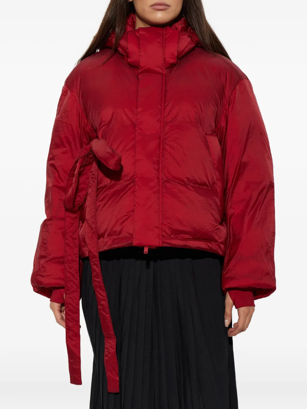 Y-3 Jack met capuchon Rood