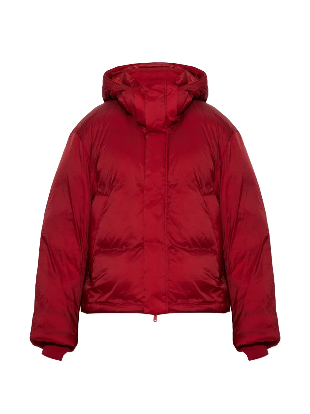 Y-3 hooded jacket - Rosso