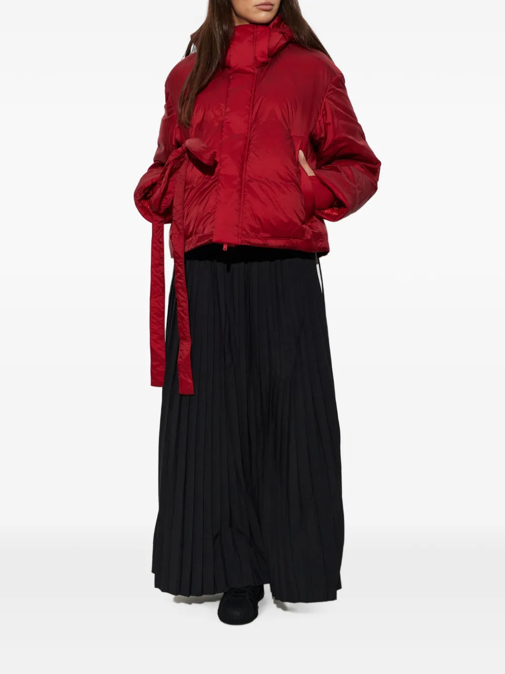 Y-3 Jack met capuchon Rood