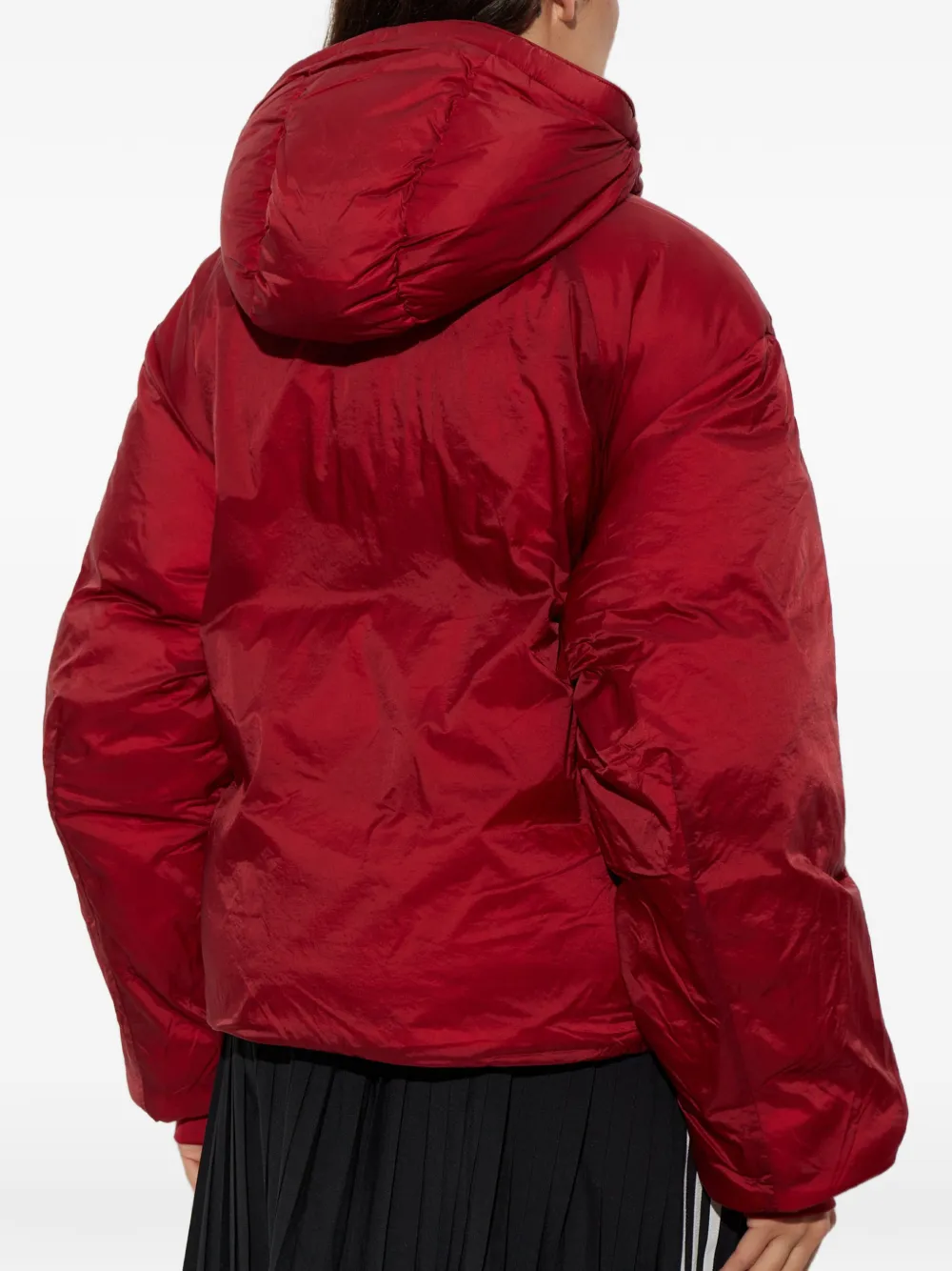 Y-3 Jack met capuchon Rood