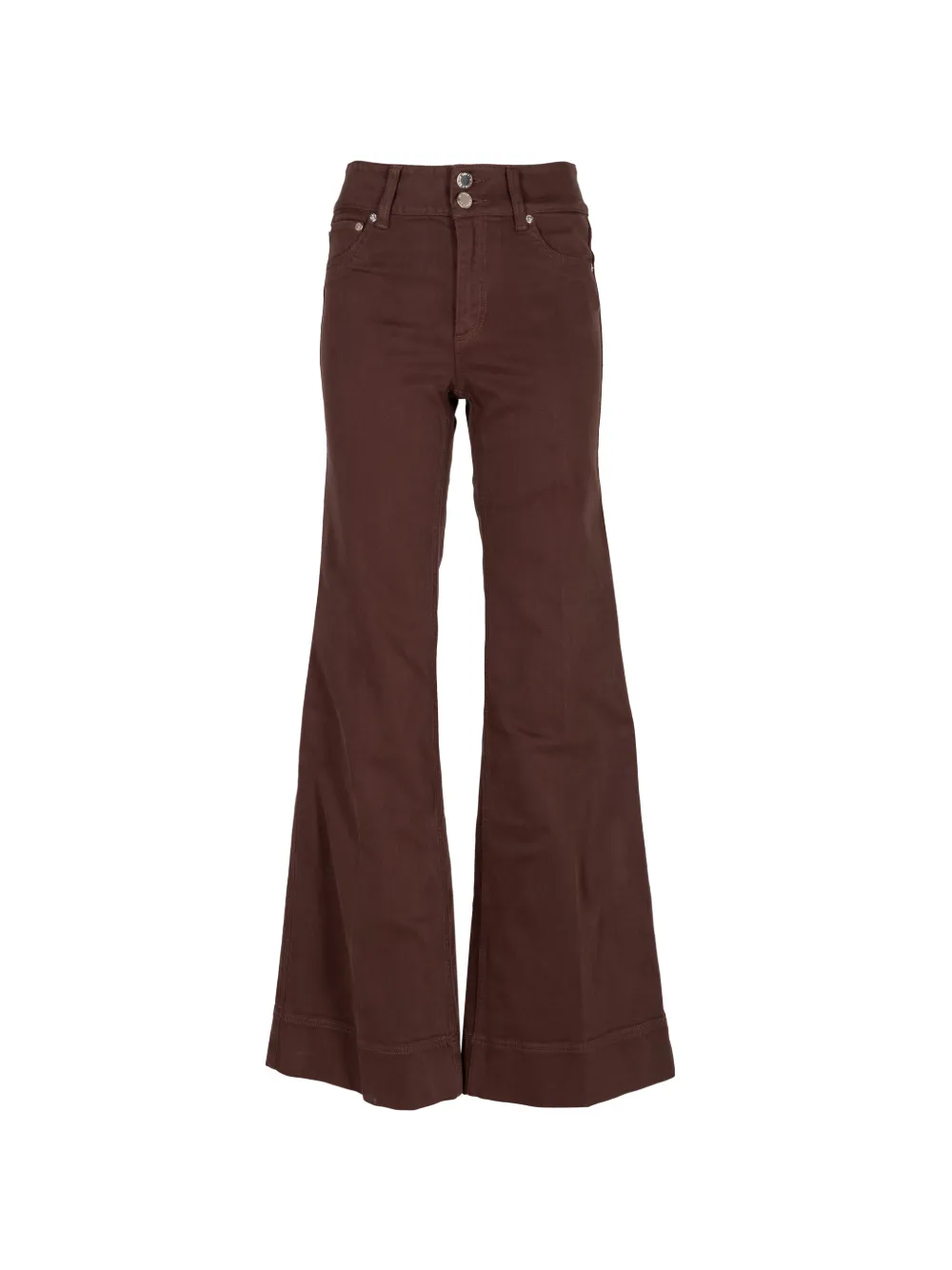alice + olivia Perfect wide-leg jeans - Marrone