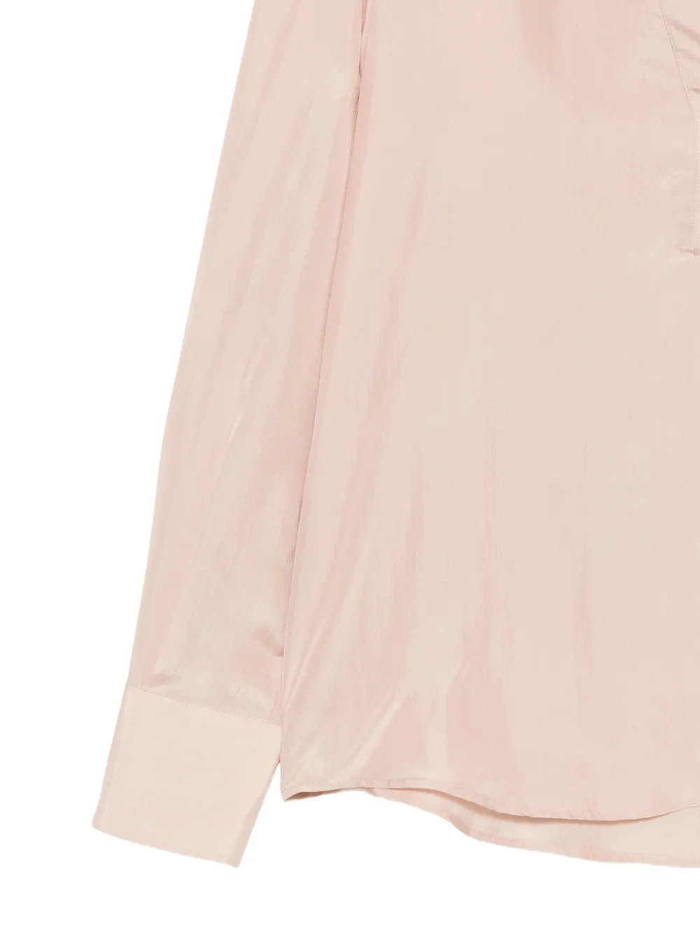 Xacus Krizia V-neck long-sleeve blouse Roze