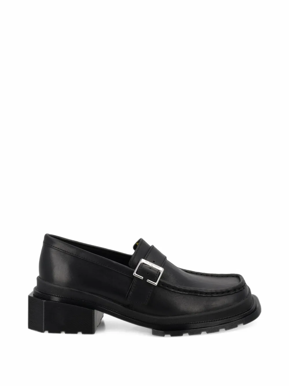Dr. Martens Maybole buckle-strap leather loafers - Nero