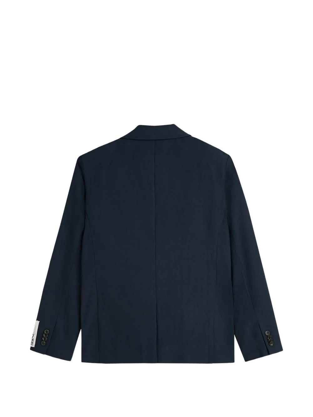Scotch & Soda Pierce herringbone blazer Blauw
