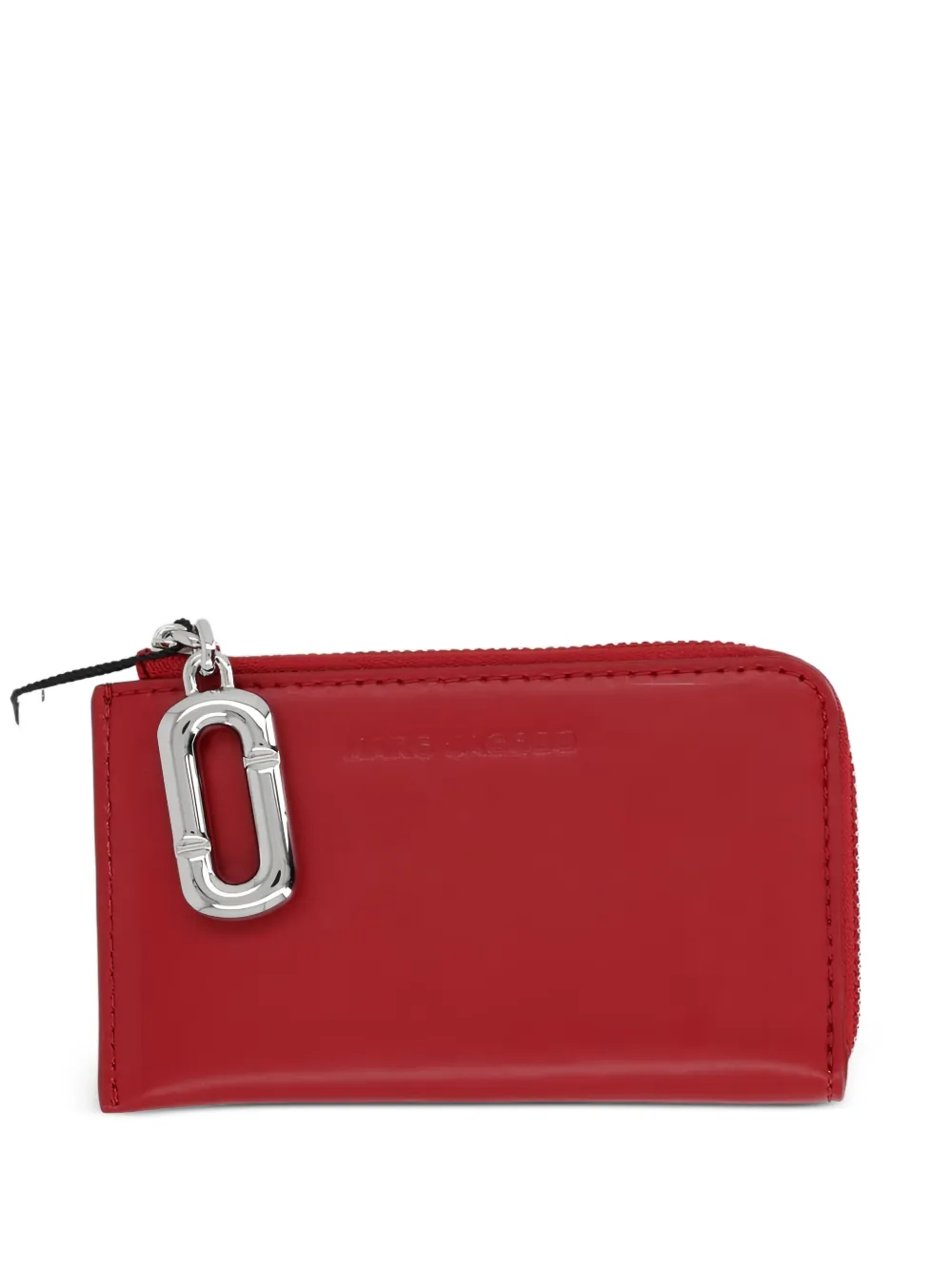 Marc Jacobs logo-debossed leather cardholder - Rosso
