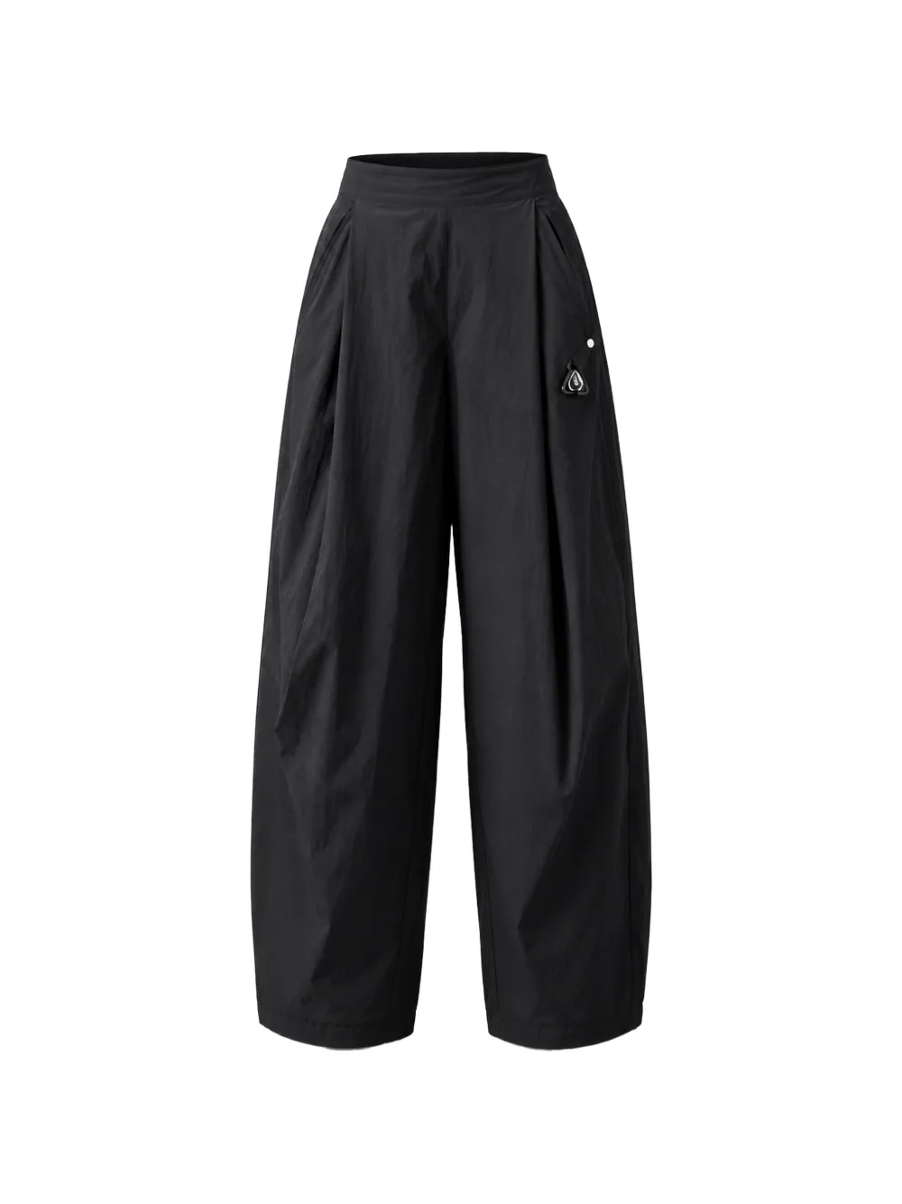 Moose Knuckles pantalon ample à design plissé - Noir Moose Knuckles pantalon ample à design plissé - Noir