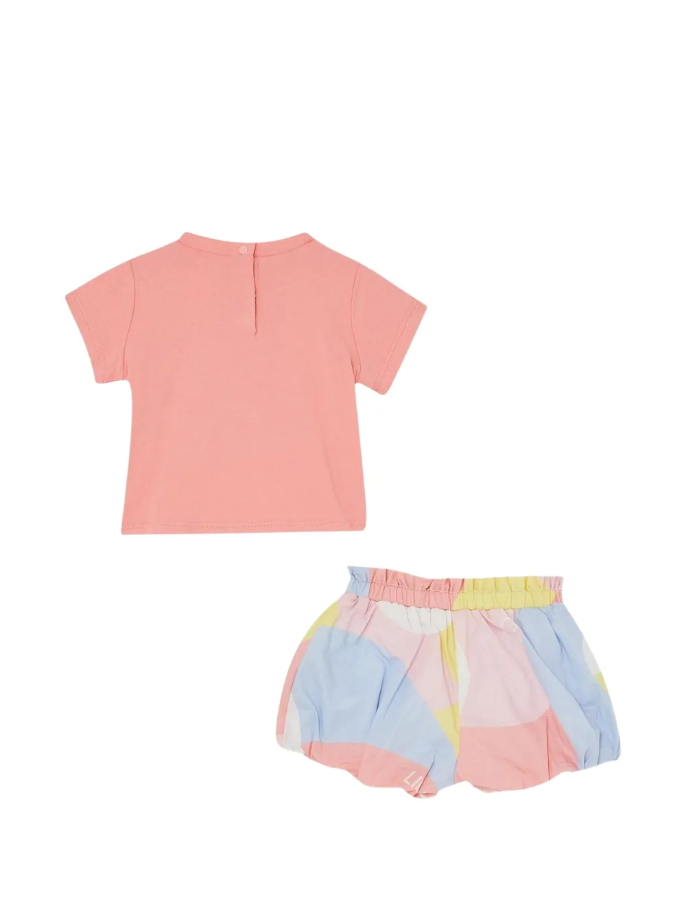Liu Jo Kids graphic-print shorts set Roze