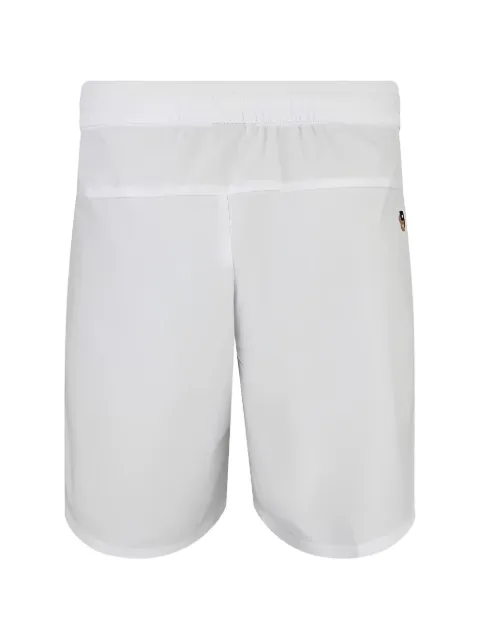 BOSS logo-print striped shorts