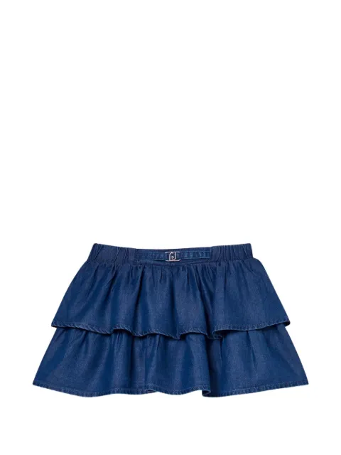 Liu Jo Kids ruffled tiered mini skirt
