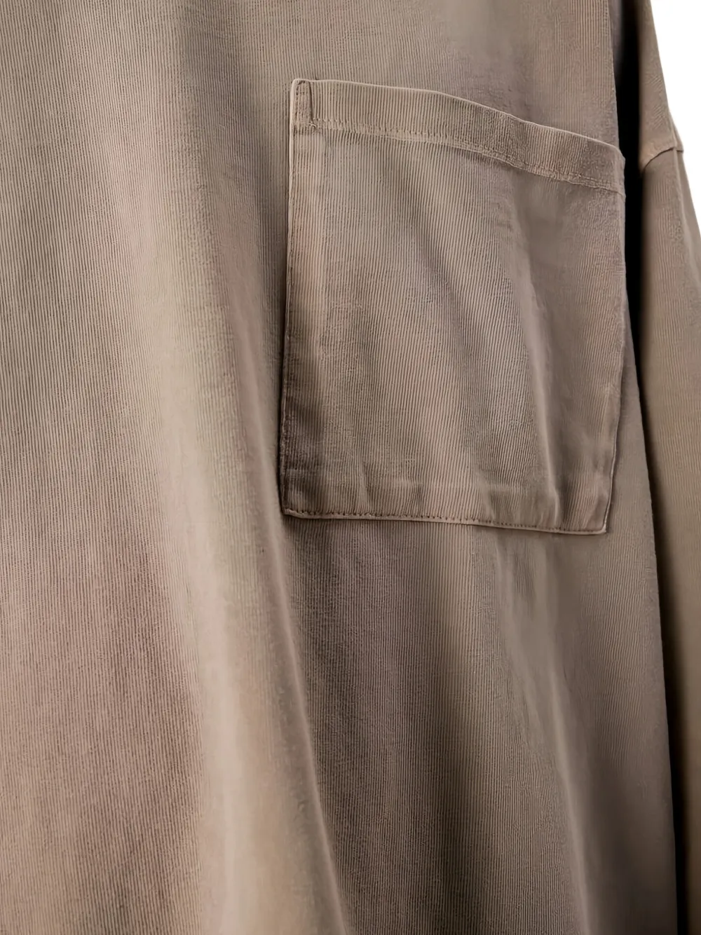 American Vintage T-shirt met lange mouwen Bruin