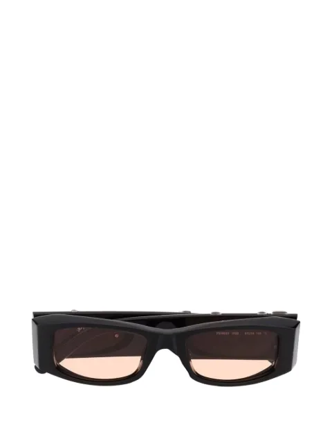 Palm Angels logo-plaque rectangle-frame sunglasses
