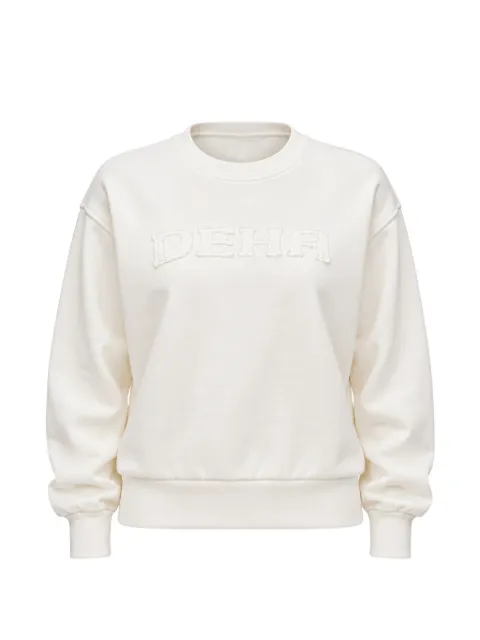 DEHA logo-appliqué sweatshirt