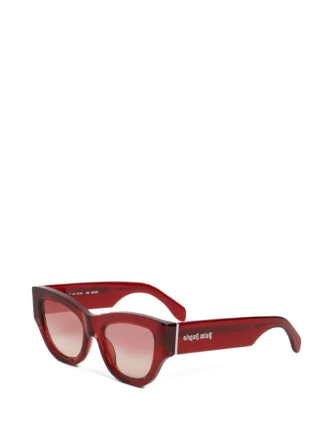 Palm Angels geometric-frame sunglasses