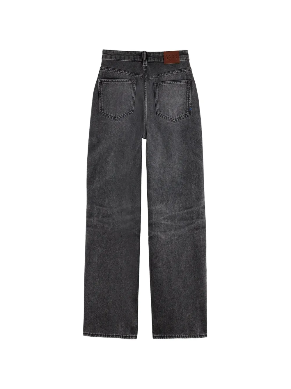 Scotch & Soda Jeans met vervaagd effect Zwart