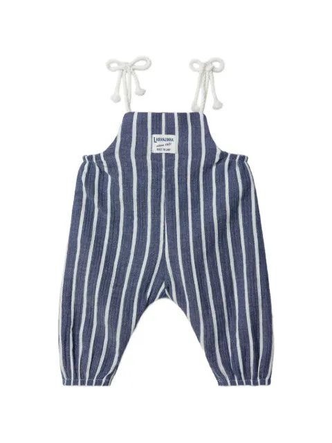 LARANJINHA striped dungarees