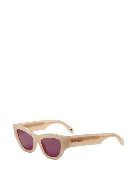 Palm Angels logo-print cat-eye sunglasses